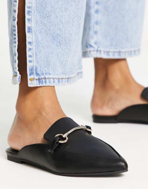 Steve Madden - Sorte slip-on loafers, 3 af 4