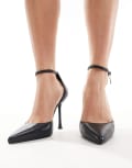 [Steve Madden] Steve Madden Sparx pointed stiletto heeled shoes in black 39 Black