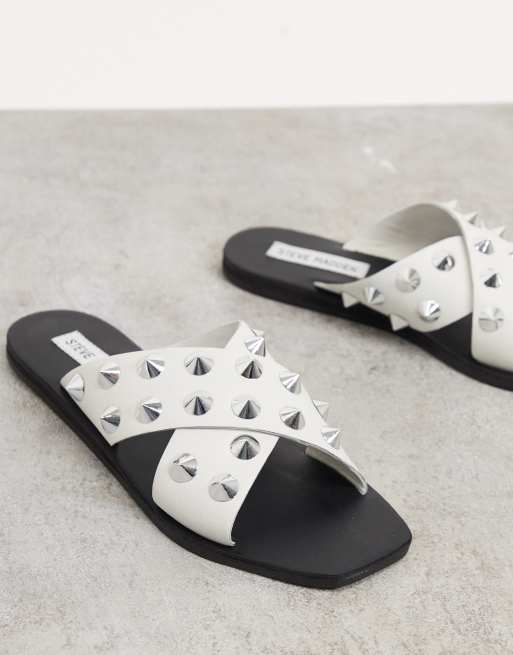 Steve madden spiked slides new arrivals