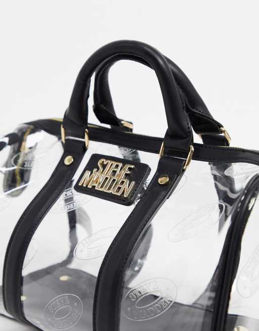 Steve Madden Stassil Sac de sport transparent