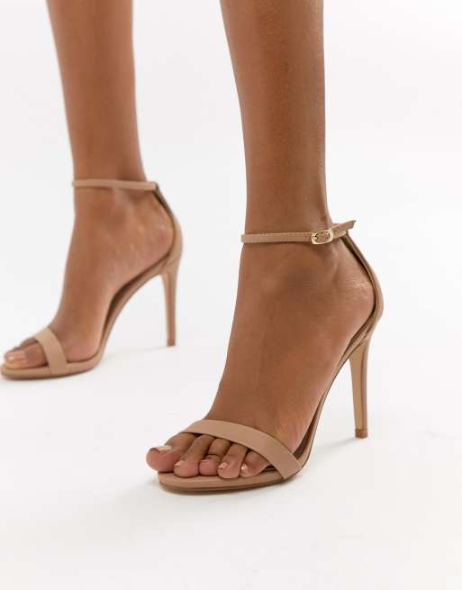 Steve Madden - Stecy - Sandales à talon minimalistes - Blush