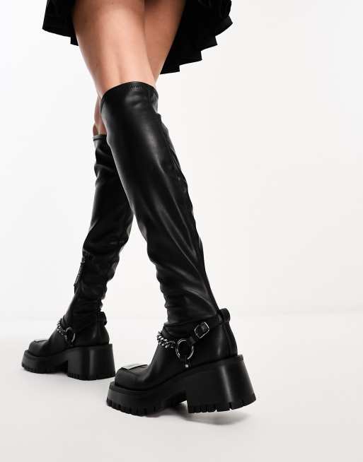 Steve madden knee on sale boots