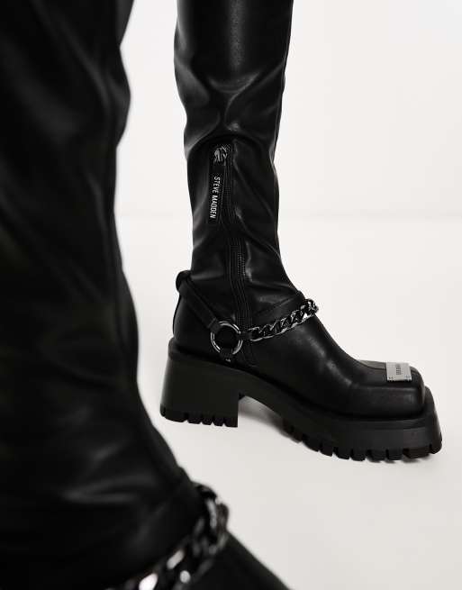 Botas steve madden discount negras