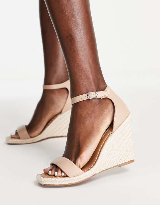 Steve madden best sale nude wedges