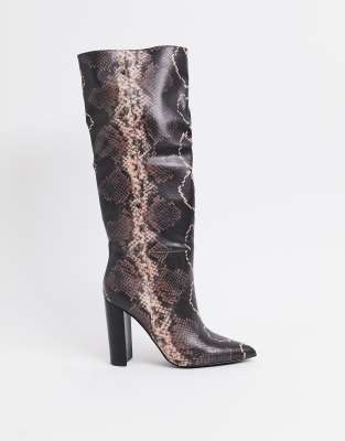 steve madden knee high heel boots