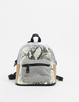 steve madden beige backpack