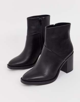 black ankle boots asos