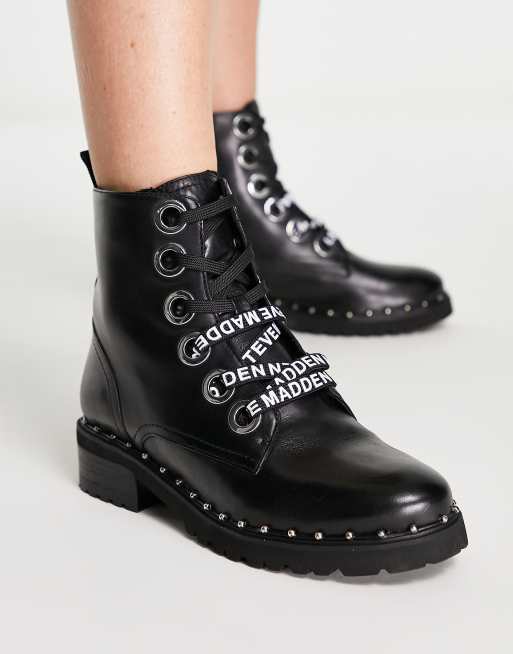 Steve madden deals studded boots