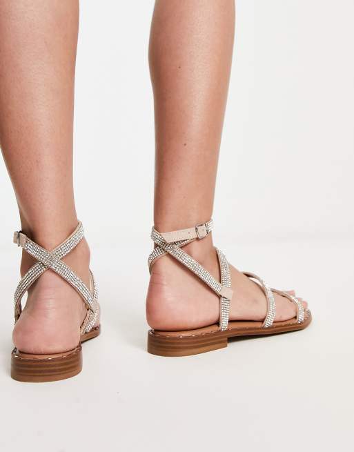 Steve madden sandals hot sale with jewels