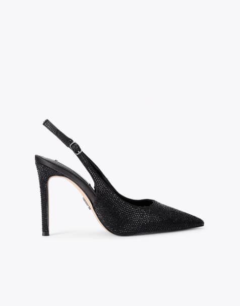 Steve Madden Tremble black heeled sandals in black - view 1