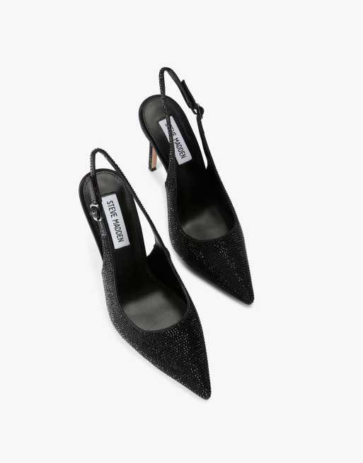 Steve Madden Tremble black heeled sandals in black, 2 of 4