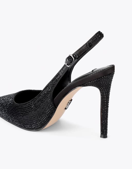 Steve Madden Tremble black heeled sandals in black, 3 of 4