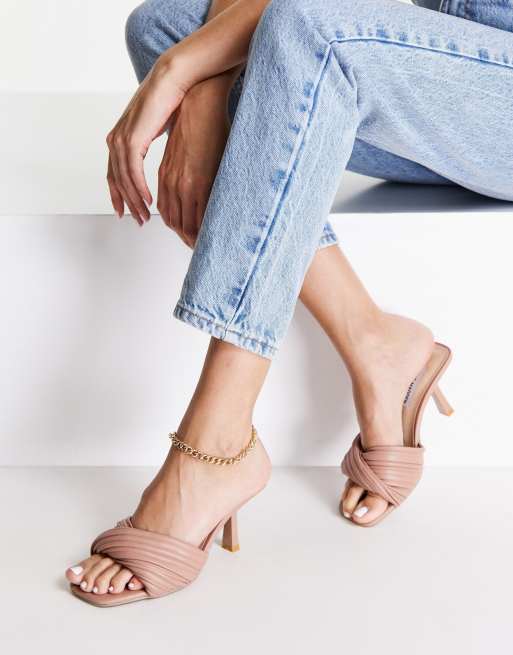 Steve madden best sale tan mules