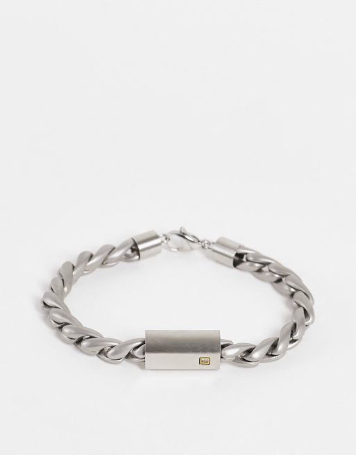 steve madden stainless steel bracelet