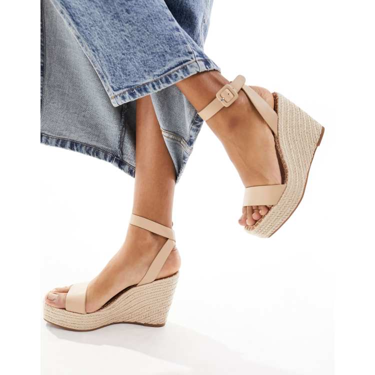 Blush espadrille wedges hotsell