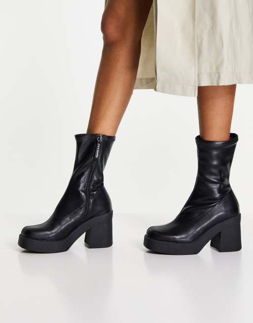 Steve madden wide hot sale calf boots