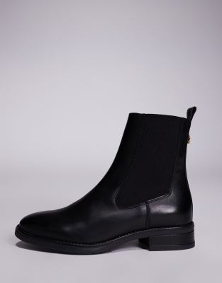 Steve Madden - Valera - Chelsea-Stiefel aus Leder in Schwarz