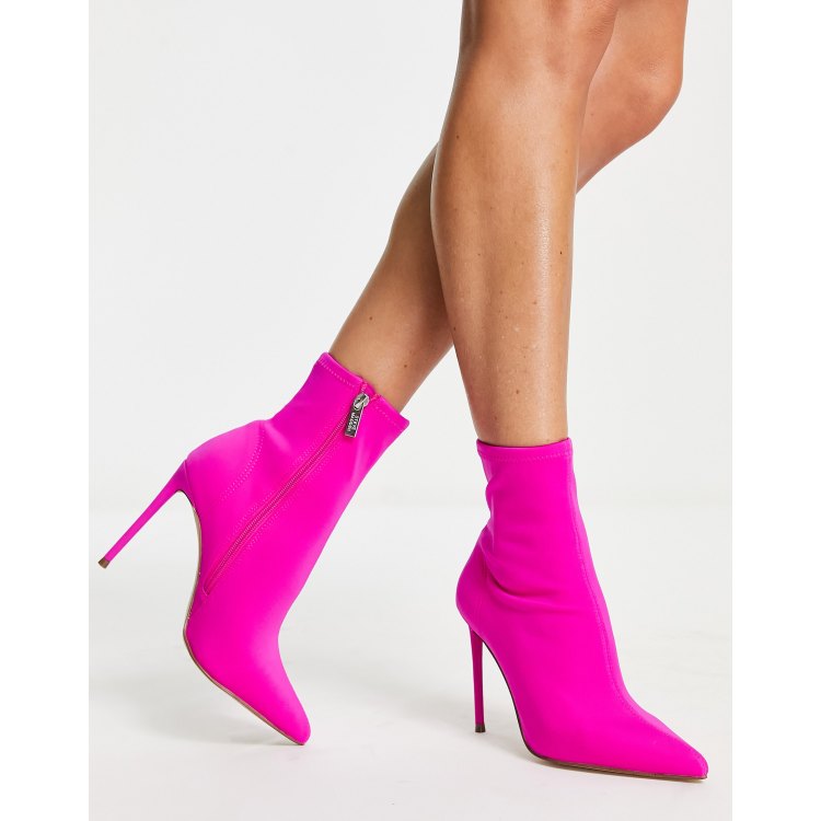 Steve madden hot sale pink boots