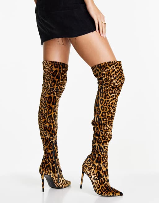 Cuissarde leopard best sale