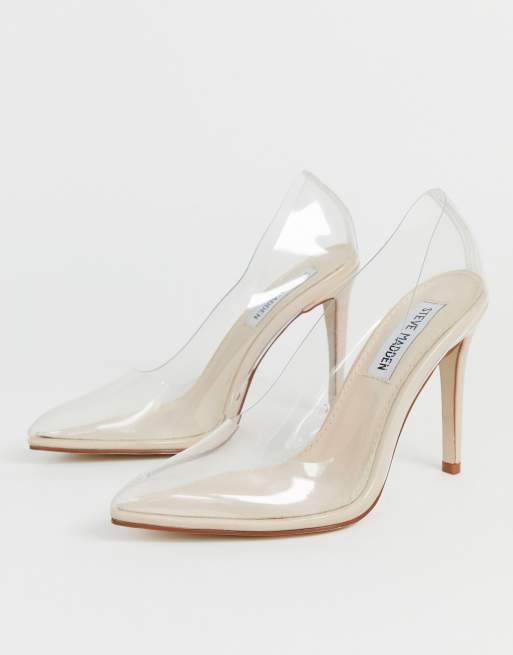 Clear steve clearance madden shoes