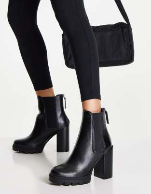 steve madden heeled chelsea boots