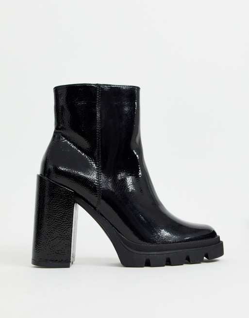 Steve madden vintage black booties outlet