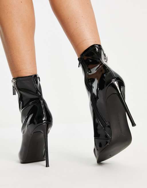 Steve madden vixen black hot sale patent