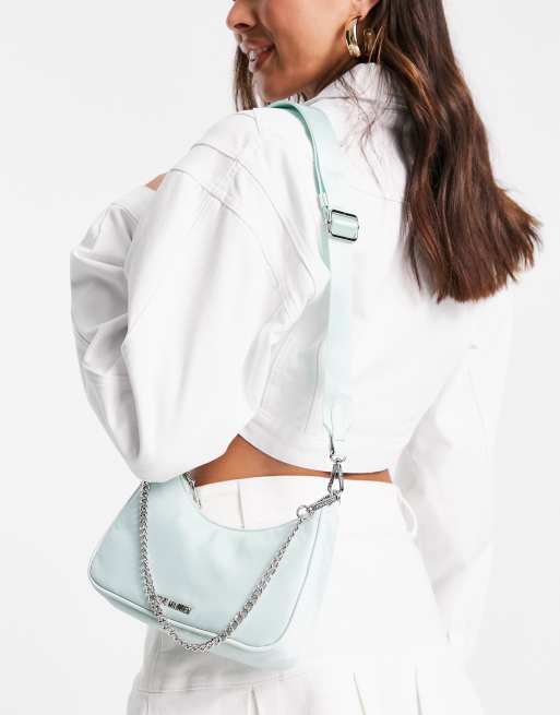 Steve Madden Vital limited edition crossbody with chain strap in mint