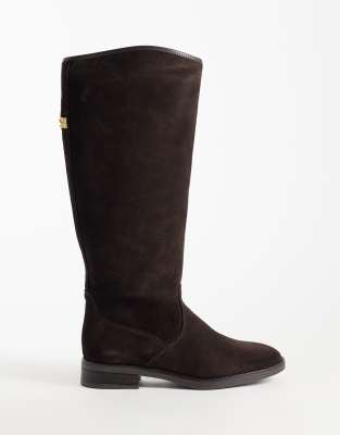 Steve Madden Vlora Knee Boots In Brown