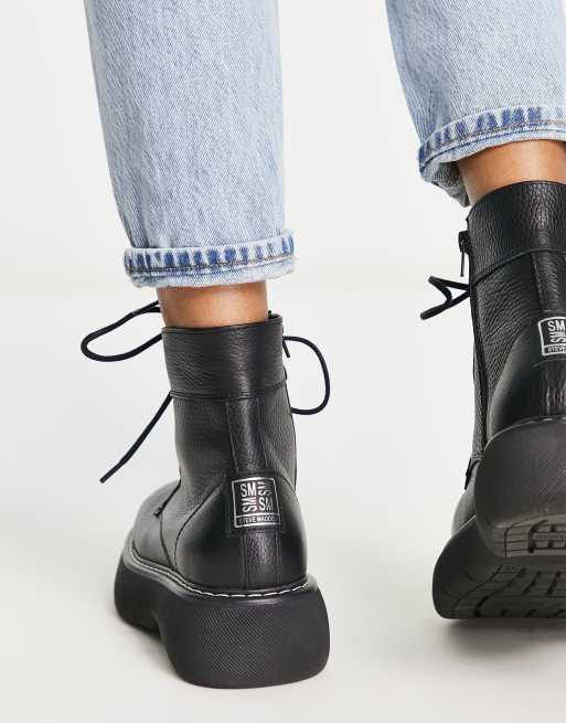 Steve madden fuego hot sale lace up booties