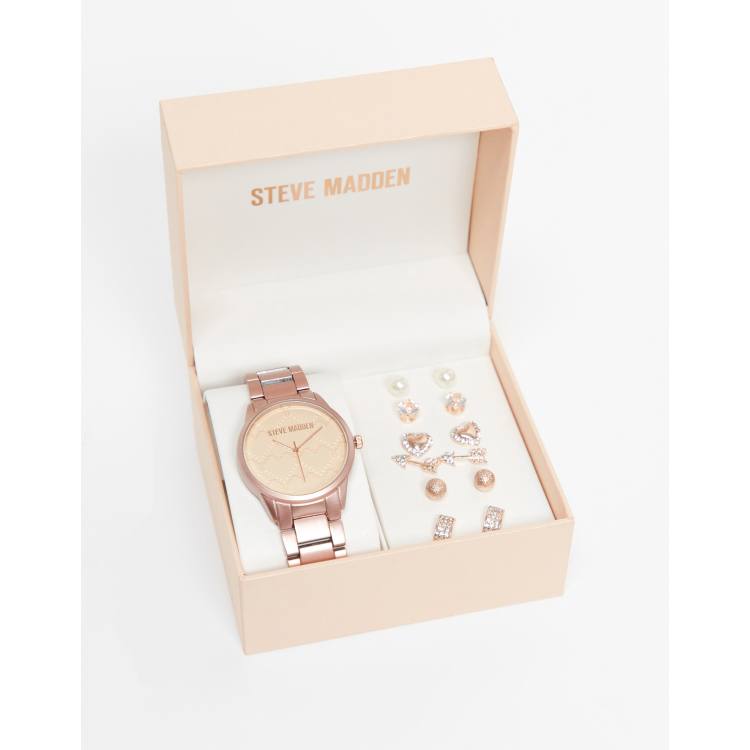 Steve madden his and her watch set sale