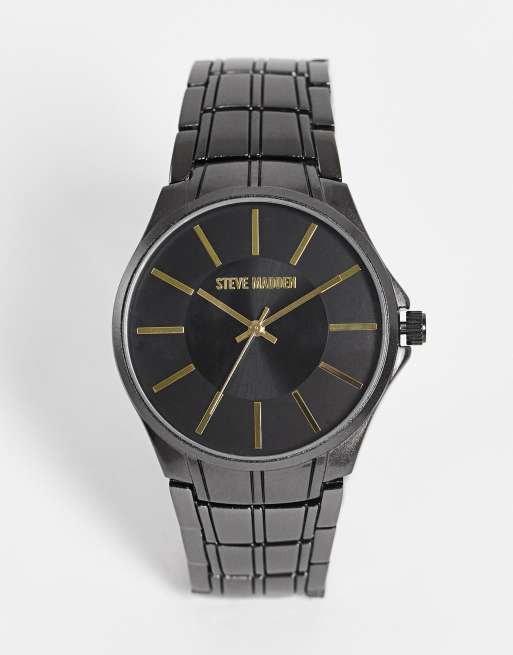 Steve madden cheap watch black