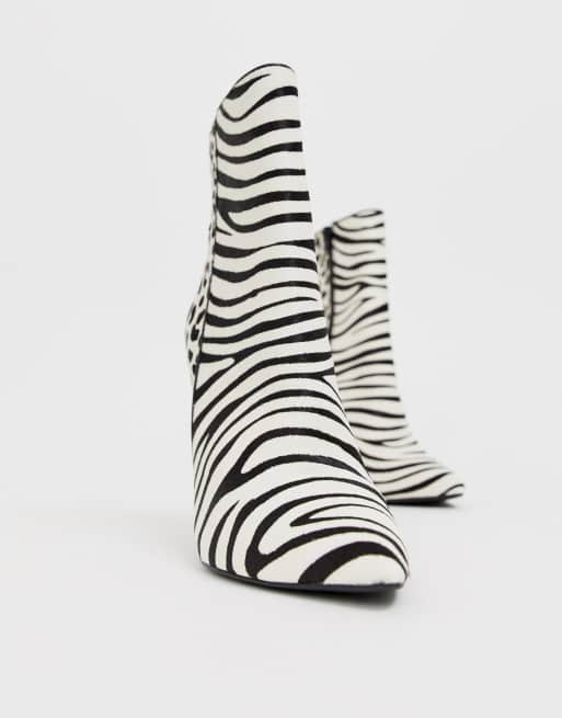 Steve madden hot sale zebra shoes