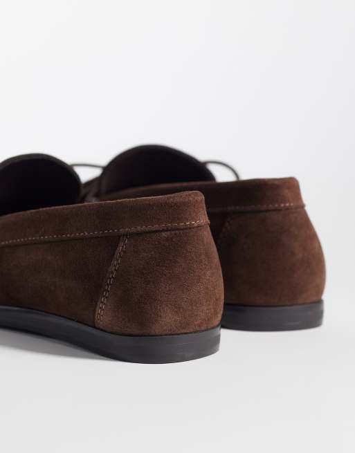 Steve Madden - Yaira - Brune mokkasiner i ruskind, 4 af 4