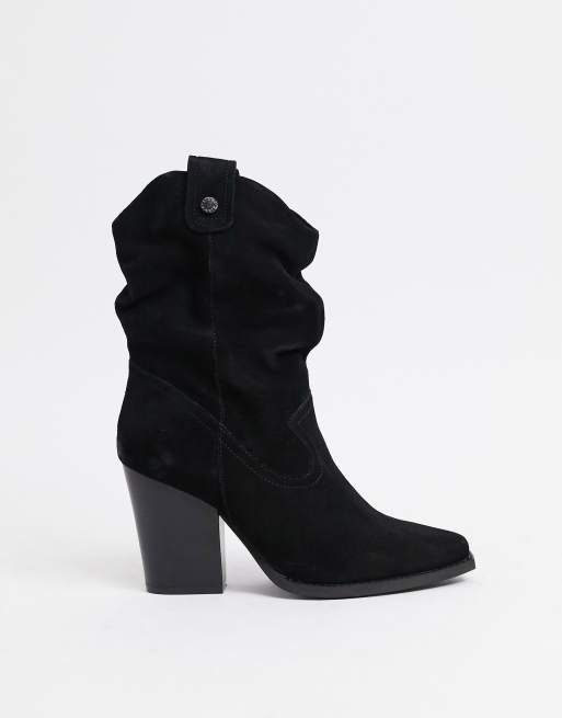 steve madden flat slouch boots