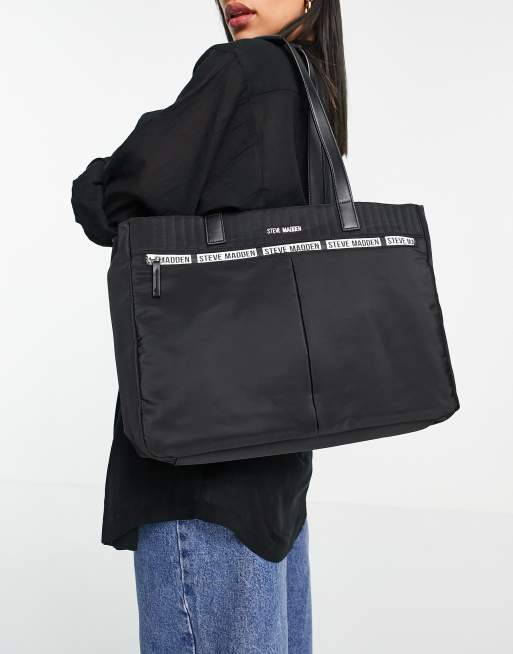 steve madden logo bag