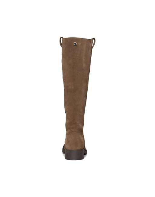 Steve Madden Zola knee boots in taupe suede, 4 of 4