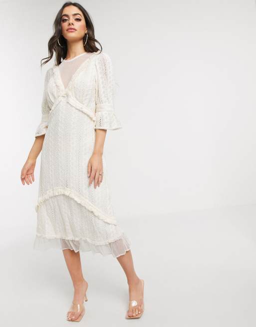 Stevie May Gallery lace midi dress