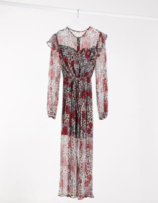 long sleeve midi dress occasion