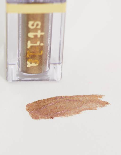 Stila – Cień do powiek w płynie Glitter & Glow – Rockin' Rose, 3 z 4