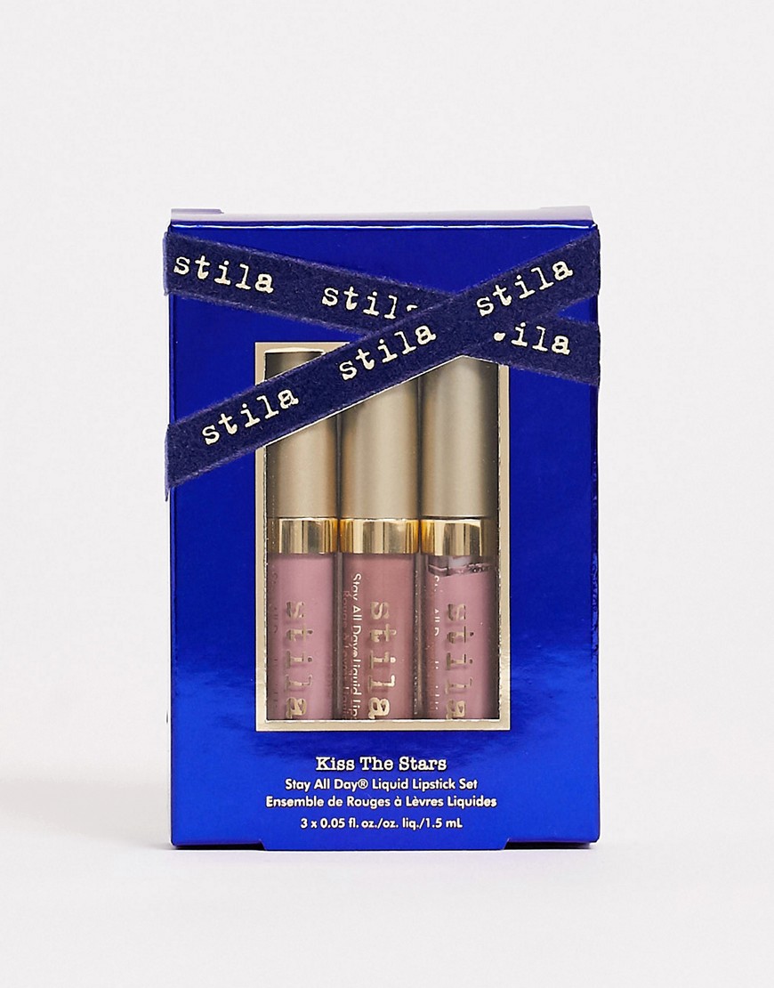 Stila Kiss The Stars Stay All Day Liquid Lipstick Set-Multi