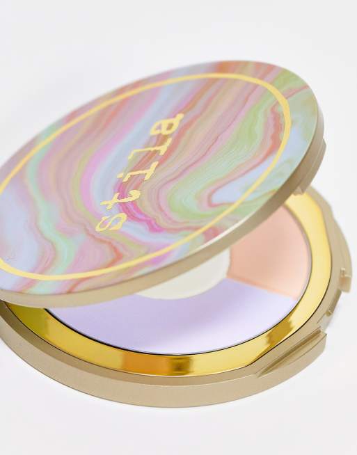 Stila – One Step Correct – Rozświetlający puder utrwalający, 2 z 4