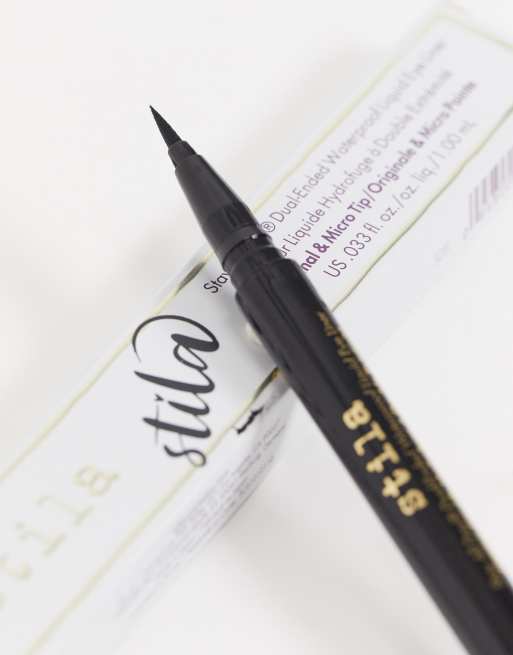 Stila – Stay All Day – Dual-Ended Waterproof Liquid Eye Liner – Vattenfast flytande eyeliner - Intense Black, 2 av 4