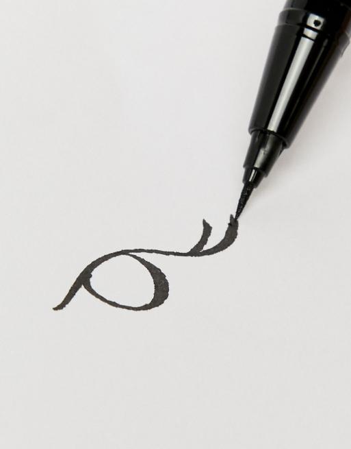 Stila - Stay All Day - Eyeliner liquido waterproof con punta piccola tonalità Intense Black, 3 di 4
