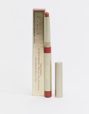 Stila Trifecta Metallica 3-in-1 Stift – Für Lippen, Augen & Wangen, Farbe Amethyst (metallisch-pflaumenfarben)