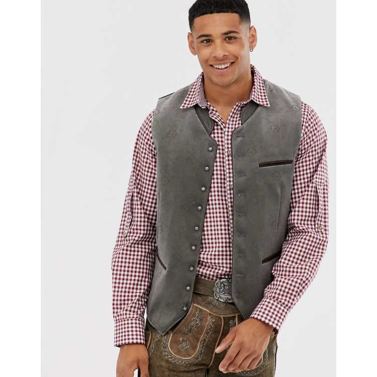 Oktoberfest hot sale mens waistcoat