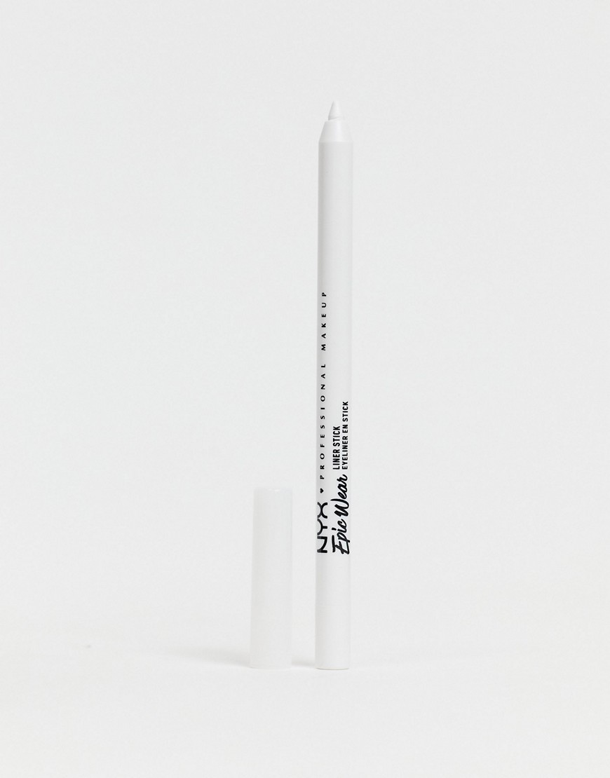 фото Стойкая подводка nyx professional makeup epic wear long lasting liner stick - pure white-белый