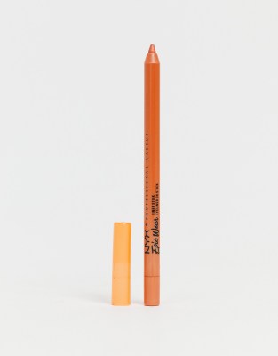 фото Стойкая подводка nyx professional makeup epic wear - orange zest-оранжевый цвет