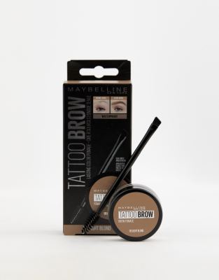 Maybelline стойкая помада для бровей Tattoo Brow Pomade