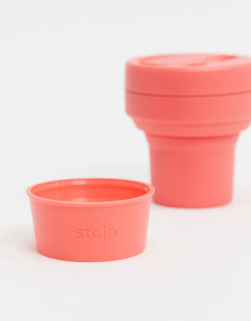 Stojo coral pocket cup 12oz, 4 of 4